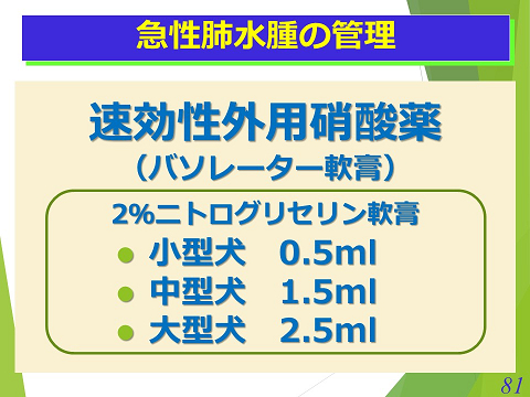 三鷹獣医科グループ・急性心不全における救急救命医療の実際