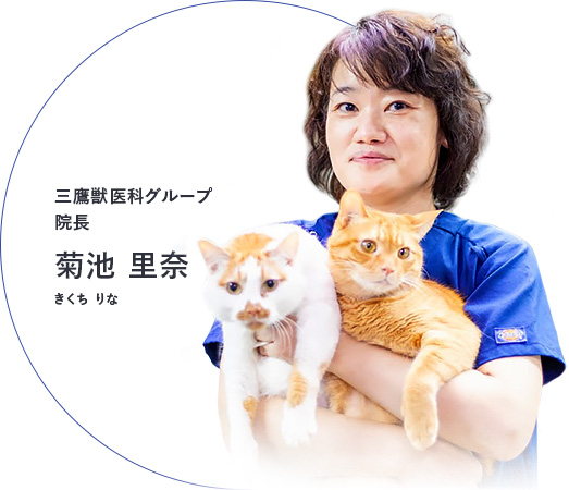 三鷹獣医科グループ院長 菊池里奈