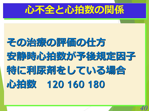 三鷹獣医科グループ・心不全と心拍数の関係