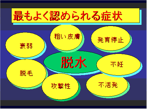 最もよく認められる症状