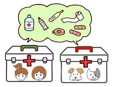 犬の救急箱